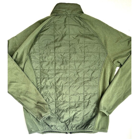 Orvis Men’s Full Zip Jacket Size Large Olive Green Quilted Lightweight - Picture 2 of 9
